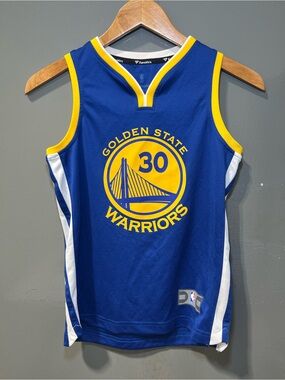 Fanatics Blue and Yellow NBA Jersey